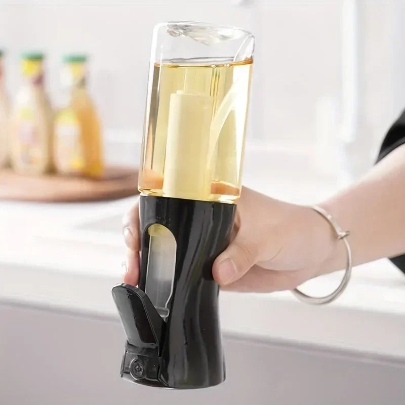 200/300/500 ml Ölsprühflasche – Olivenölsprüher – Küchen- und Kochspender – Für Camping, Backen – Sprühbehälter für Essig und Sojasauce
