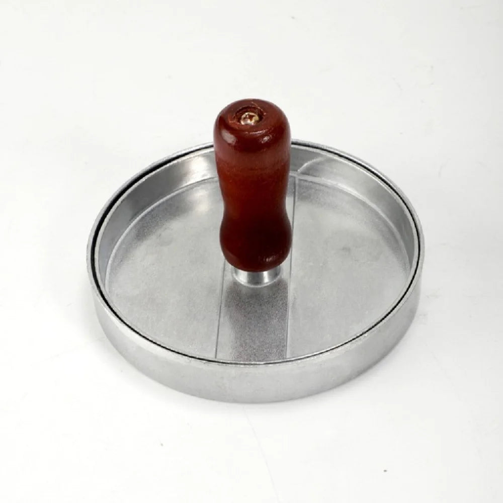 Burgerpresse, antihaftbeschichtet, Hamburger-Patty-Maker mit Wachspapier, Aluminium-Burger-Maker für Grill und Küche
